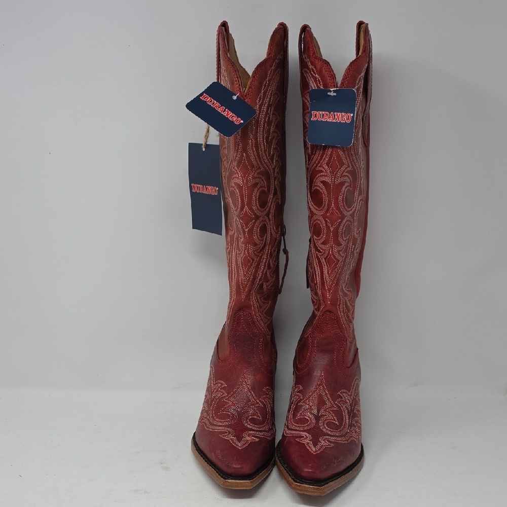 Durango Women's Crush Tall Western Boots Snip Toe Size 7 - Picture 2 of 7